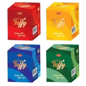 Kẹo mềm hương trái cây Mini Toffy hiệu LaLe hộp vuông-1