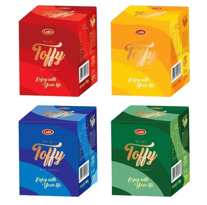 Kẹo mềm hương trái cây Mini Toffy hiệu LaLe hộp vuông-1