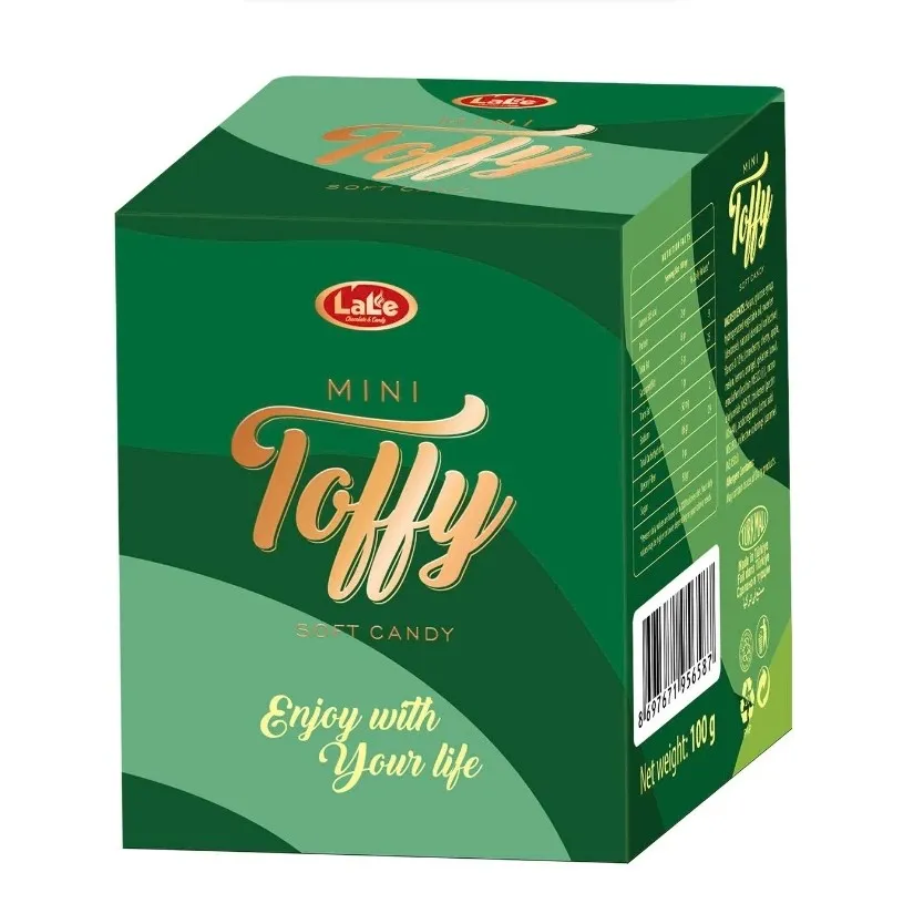 Kẹo mềm hương trái cây Mini Toffy hiệu LaLe hộp vuông-5