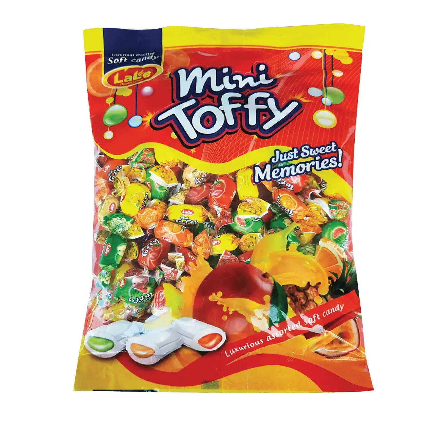 Kẹo mềm hương trái cây Toffy hiệu LaLe gói 280g
