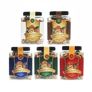 Nhân hạt óc chó vị tự nhiên hộp nhựa vuông 190g-1