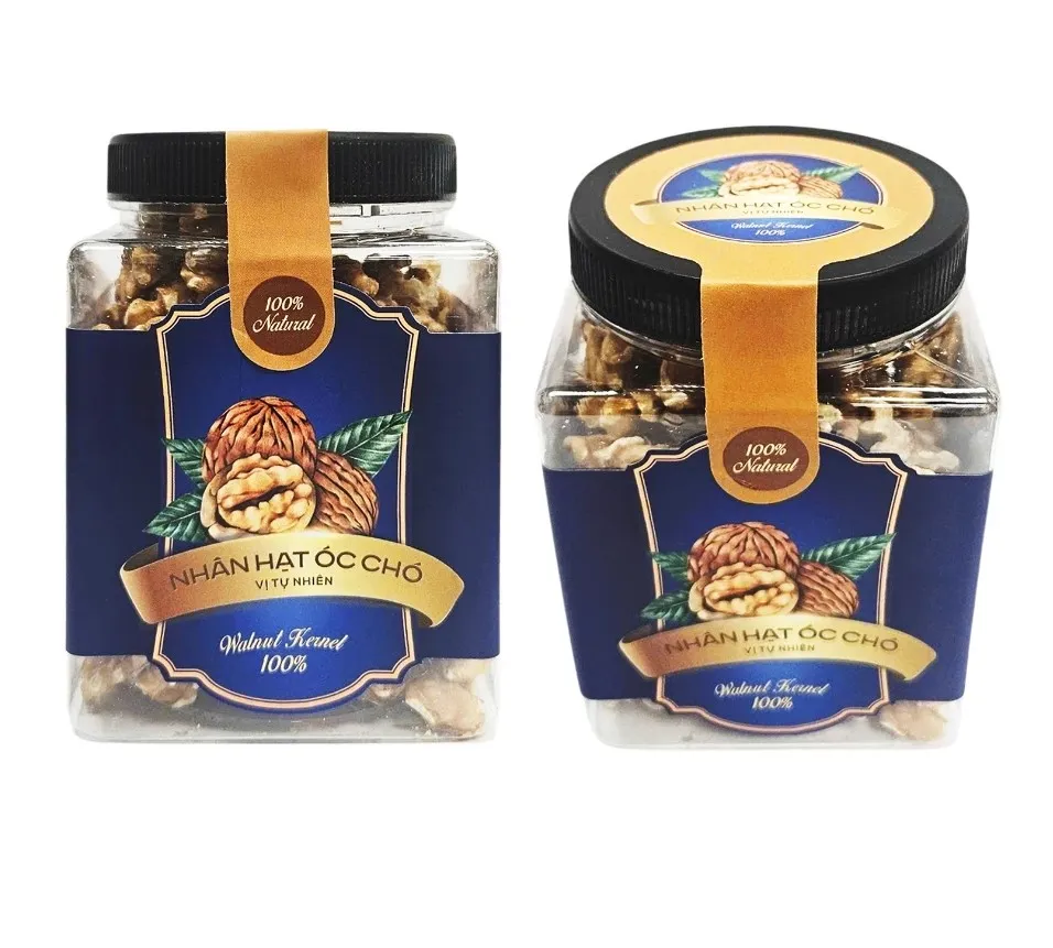 Nhân hạt óc chó vị tự nhiên hộp nhựa vuông 190g-4