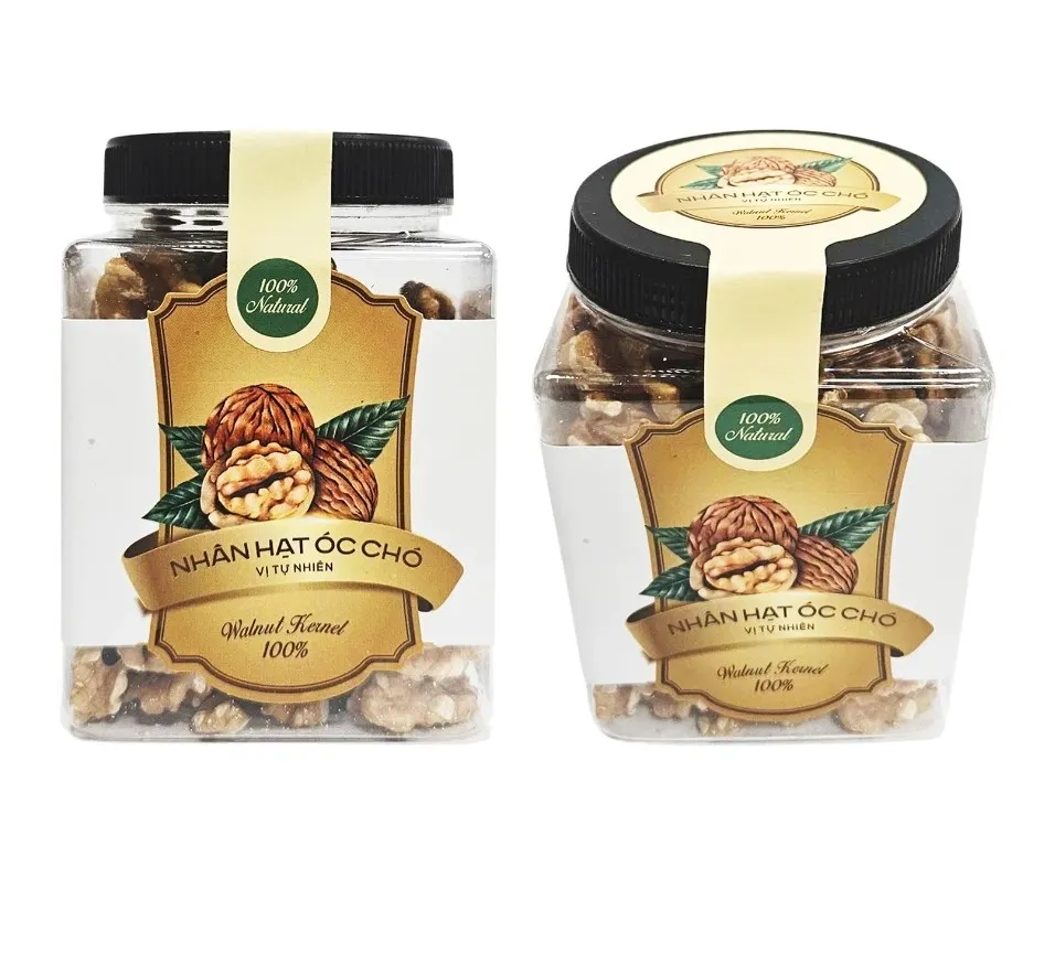 Nhân hạt óc chó vị tự nhiên hộp nhựa vuông 190g-5