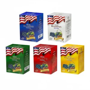 Nho khô đen Raisins hộp giấy 100g - kiểu dáng 2-1