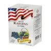 Nho khô đen Raisins hộp giấy 100g - kiểu dáng 2-5
