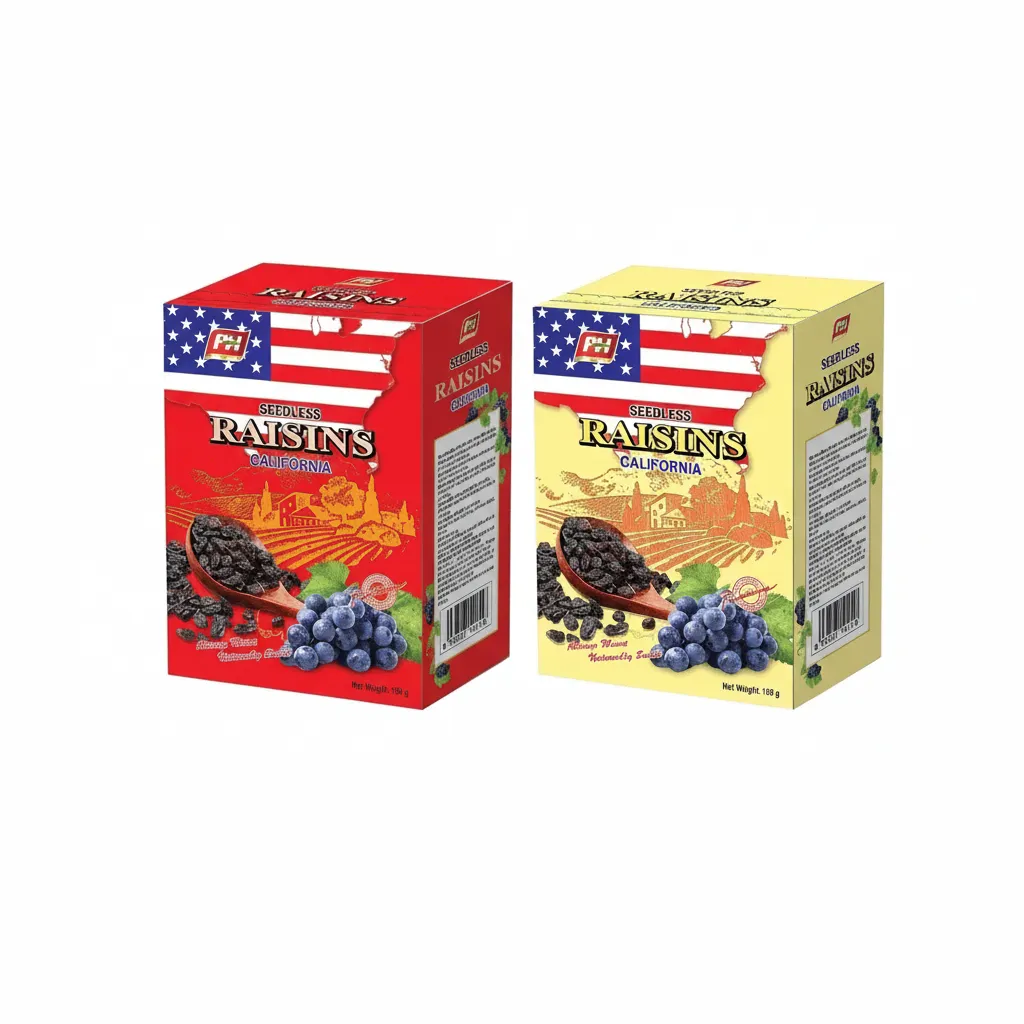 Nho khô đen Raisins hộp giấy 150g-1