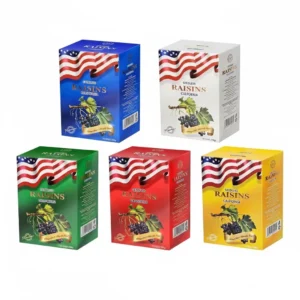 Nho khô đen Raisins hộp giấy 200g - kiểu dáng 2-1