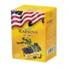 Nho khô đen Raisins hộp giấy 200g - kiểu dáng 2-4