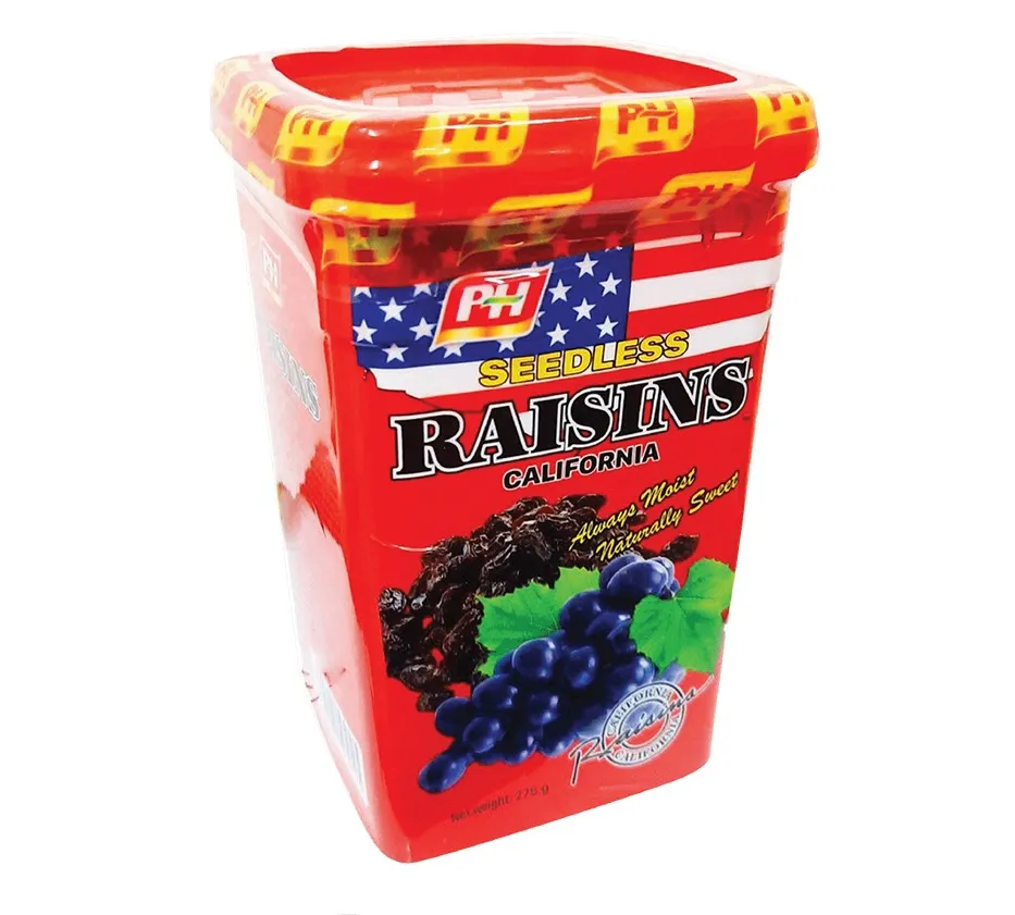 Nho khô đen Raisins hộp nhựa 275g-3