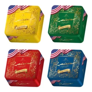 Nho khô vàng Raisins hộp sắt 100g-1