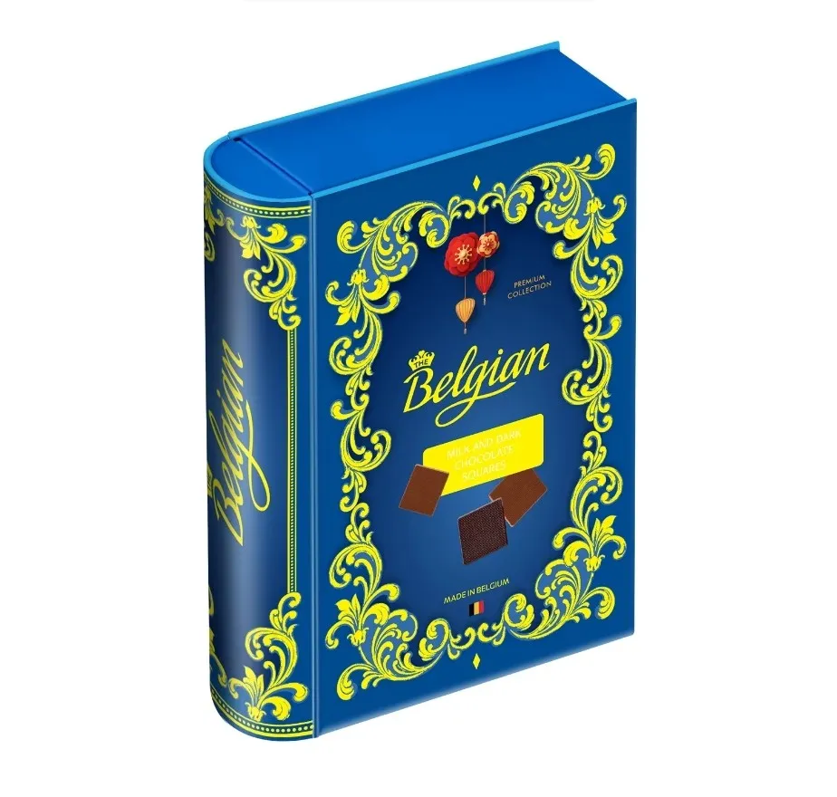 Sô cô la hỗn hợp cao cấp hiệu Belgian hộp thiếc 105g-3