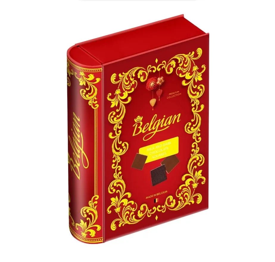 Sô cô la hỗn hợp cao cấp hiệu Belgian hộp thiếc 105g-5