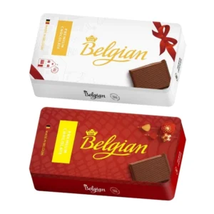 Sô cô la hỗn hợp cao cấp hiệu Belgian hộp thiếc 130g-1