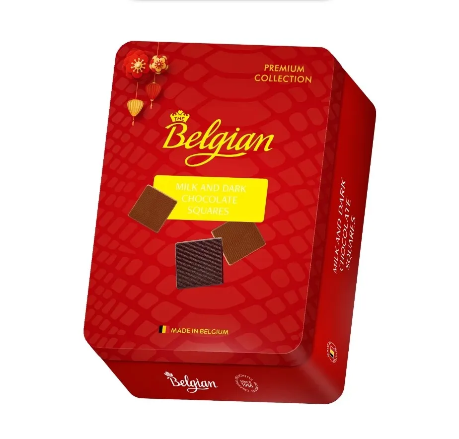 Sô cô la hỗn hợp cao cấp hiệu Belgian hộp thiếc 90g-2