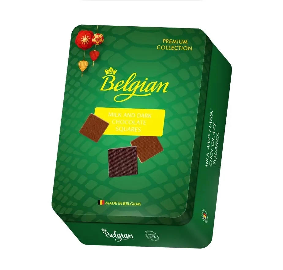 Sô cô la hỗn hợp cao cấp hiệu Belgian hộp thiếc 90g-3