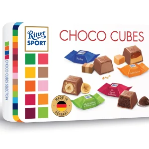 Sô-cô-la viên hỗn hợp Choco Cubes hiệu Ritter Sport 160 g