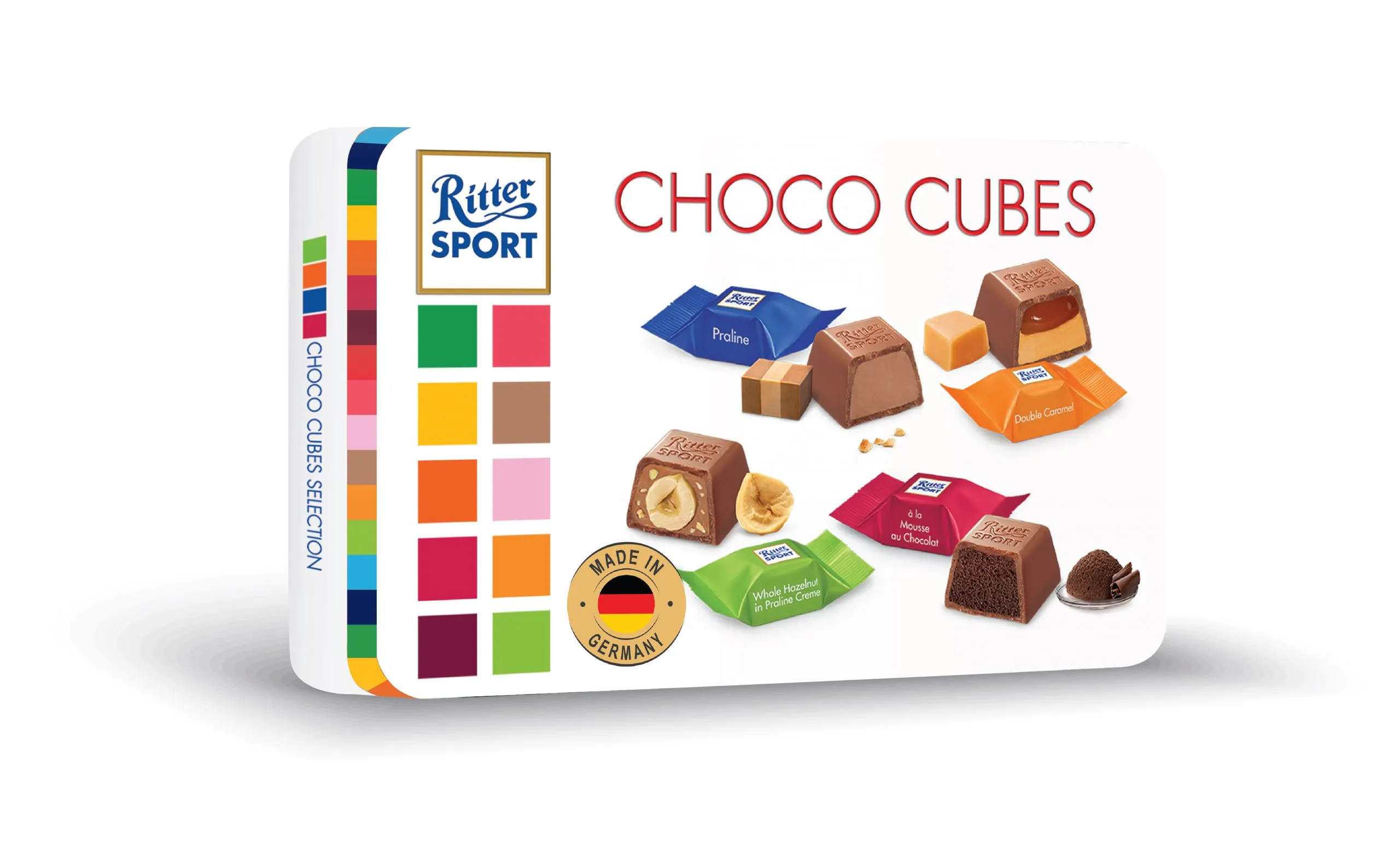 Sô-cô-la viên hỗn hợp Choco Cubes hiệu Ritter Sport 160 g