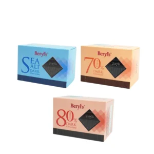 Socola Beryl's 70% 80% sea salt hộp giấy 60g-1