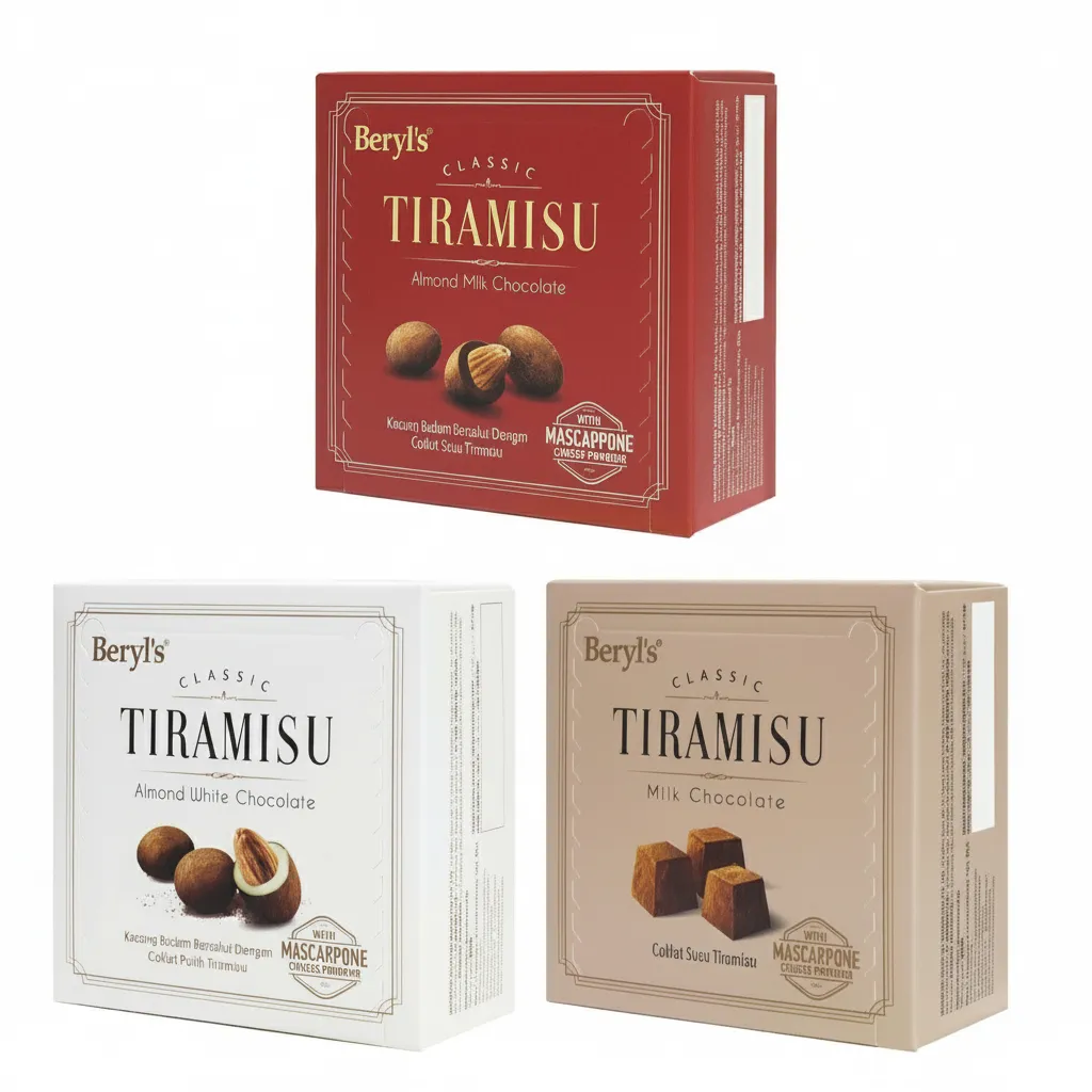 Socola Tiramisu Beryl's hộp giấy 65g-1