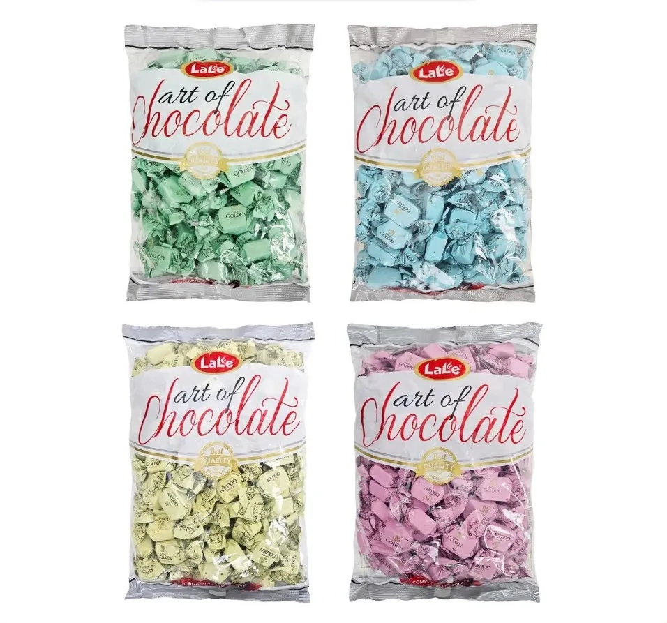 Socola hỗn hợp Cacao Golden Double Twist hiệu LaLe gói 1kg-1