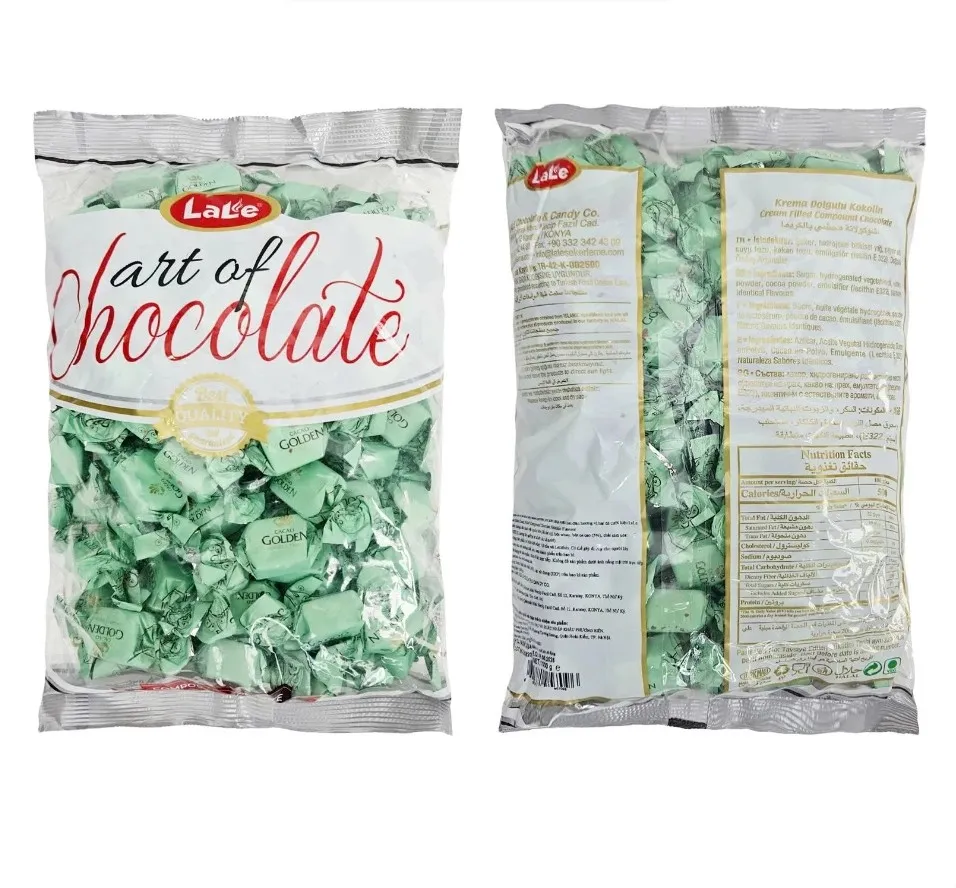 Socola hỗn hợp Cacao Golden Double Twist hiệu LaLe gói 1kg-3
