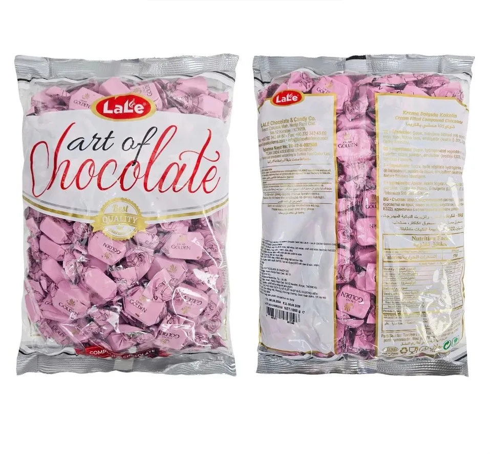 Socola hỗn hợp Cacao Golden Double Twist hiệu LaLe gói 1kg-4