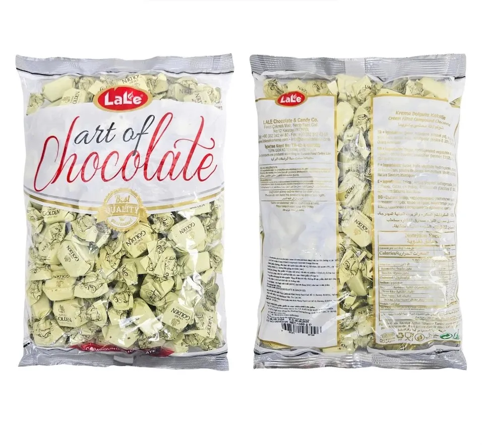 Socola hỗn hợp Cacao Golden Double Twist hiệu LaLe gói 1kg-5