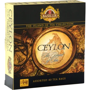 The Island Of Tea Basilur - ASSORTED 40EN,10envelopes x 4 types-1