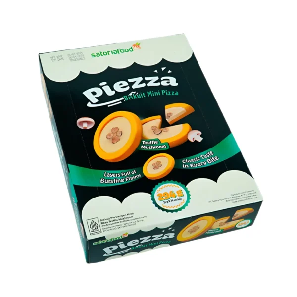 Bánh Pizza Mini Snack Piezza hộp giấy 14 x 21g - anfarm