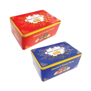 Bánh hạnh nhân và mè A-Taste hộp thiếc 273g