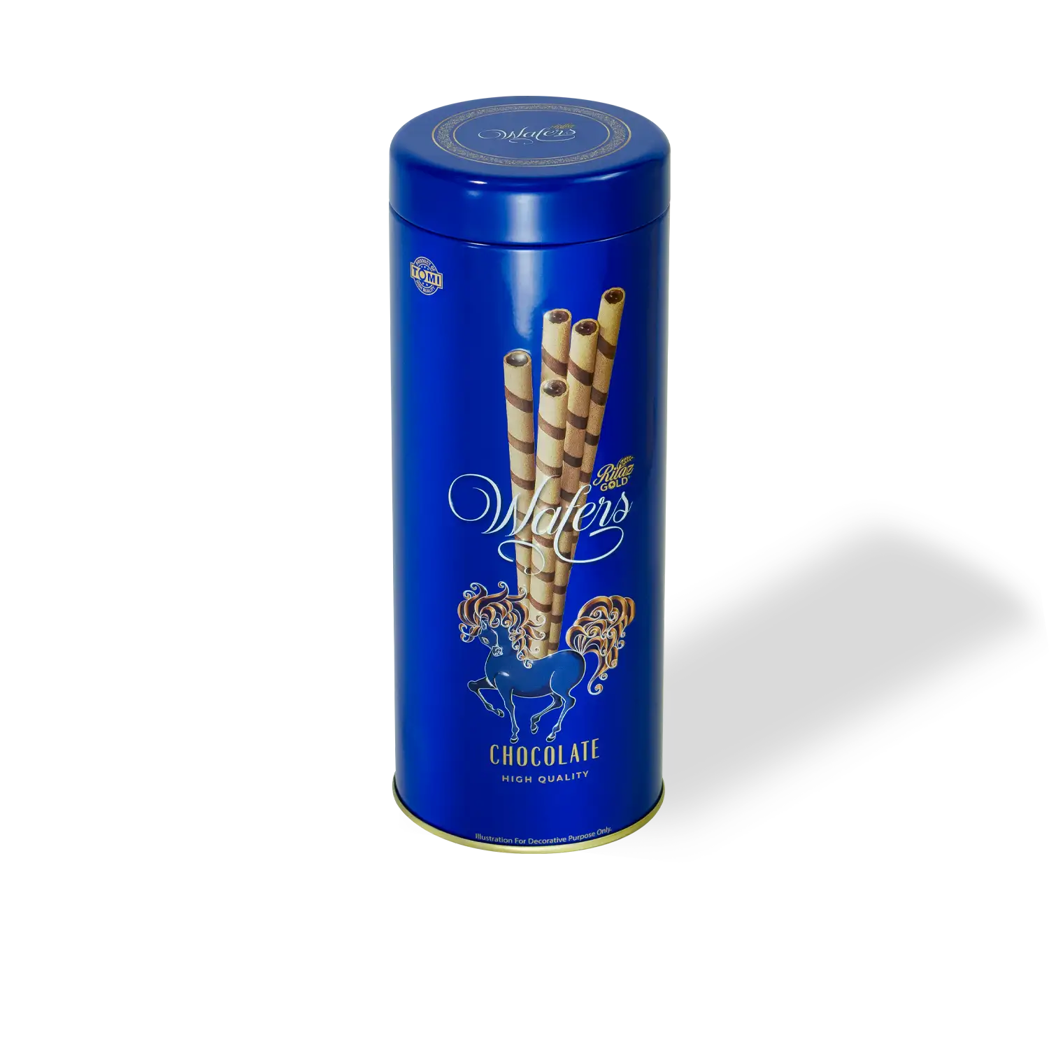 Bánh quế Ritaz Gold hộp thiếc con ngựa 80g-4