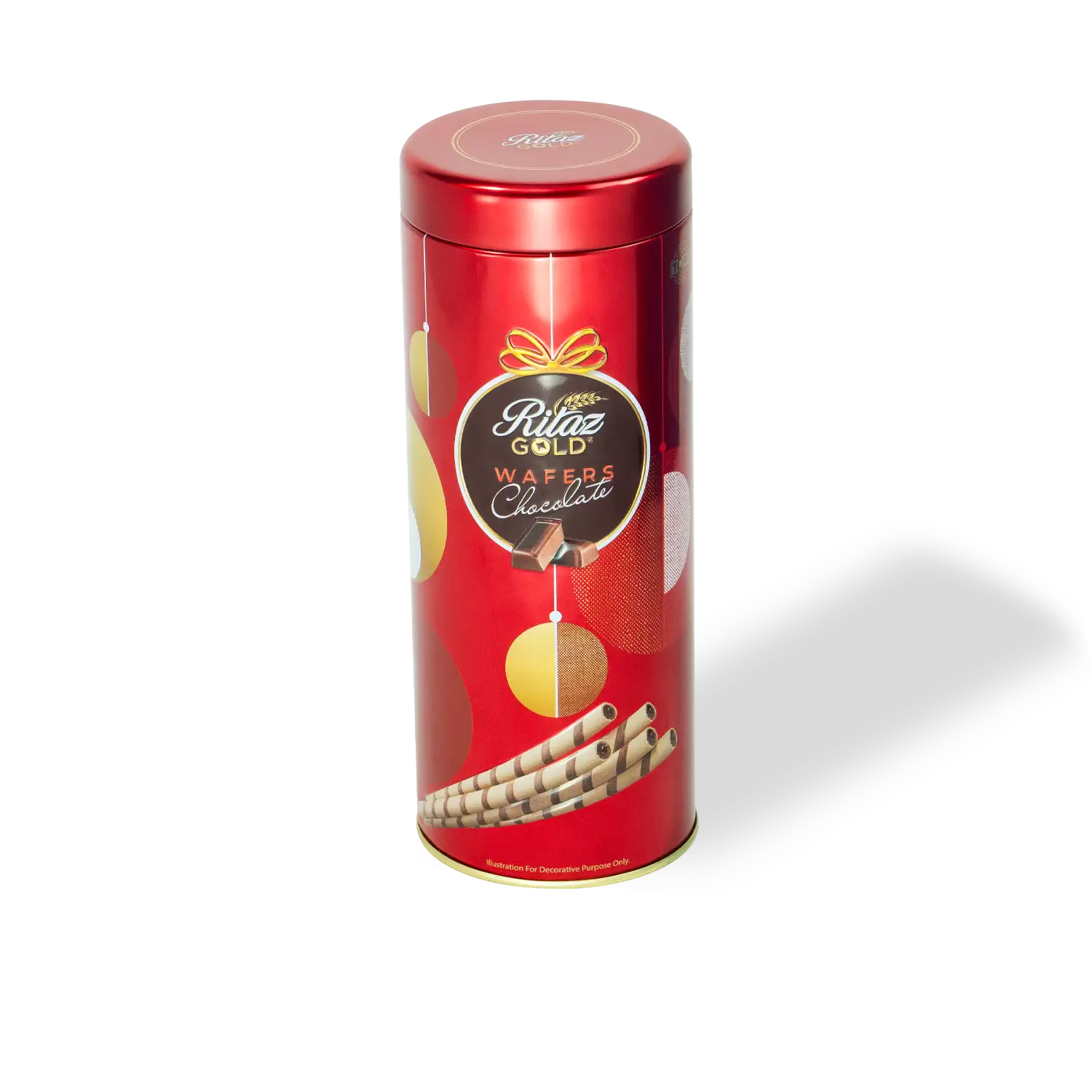 Bánh quế Ritaz Gold hộp thiếc trái châu 80g-2