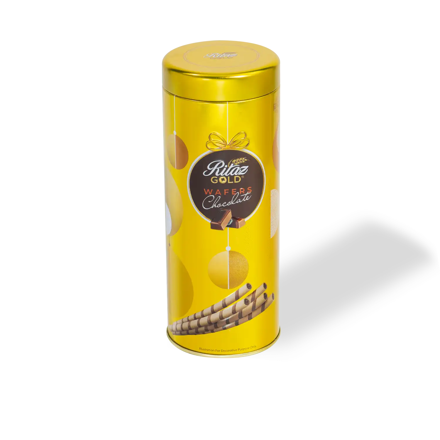 Bánh quế Ritaz Gold hộp thiếc trái châu 80g-3