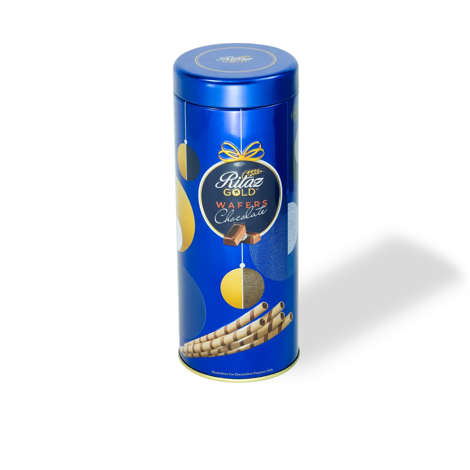 Bánh quế Ritaz Gold hộp thiếc trái châu 80g-4