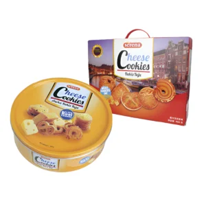 Bánh quy bơ phô mai Serena hộp thiếc 908g