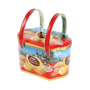 Bánh quy hạnh nhân và mè A-Taste hộp thiếc 600g