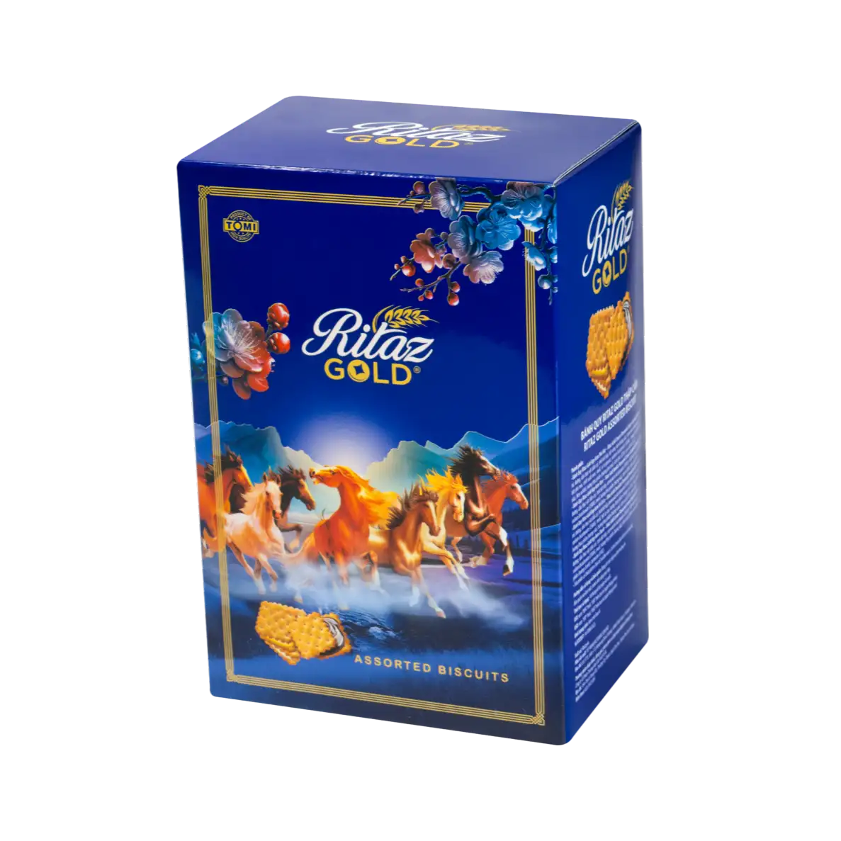 Bánh quy thập cẩm Ritaz Gold hộp giấy mã đáo 120g - 2
