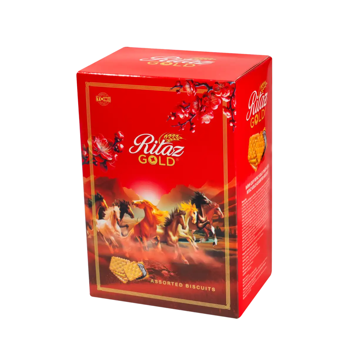 Bánh quy thập cẩm Ritaz Gold hộp giấy mã đáo 120g - 3