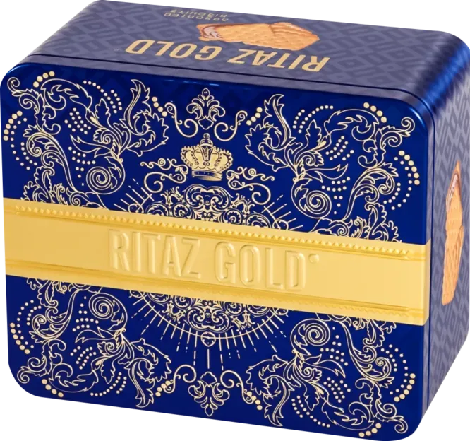 Bánh quy thập cẩm Ritaz Gold hộp thiếc 150g-4