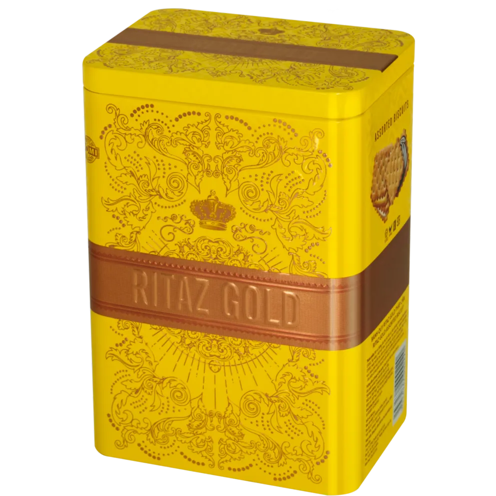 Bánh quy thập cẩm Ritaz Gold hộp thiếc 165g-3