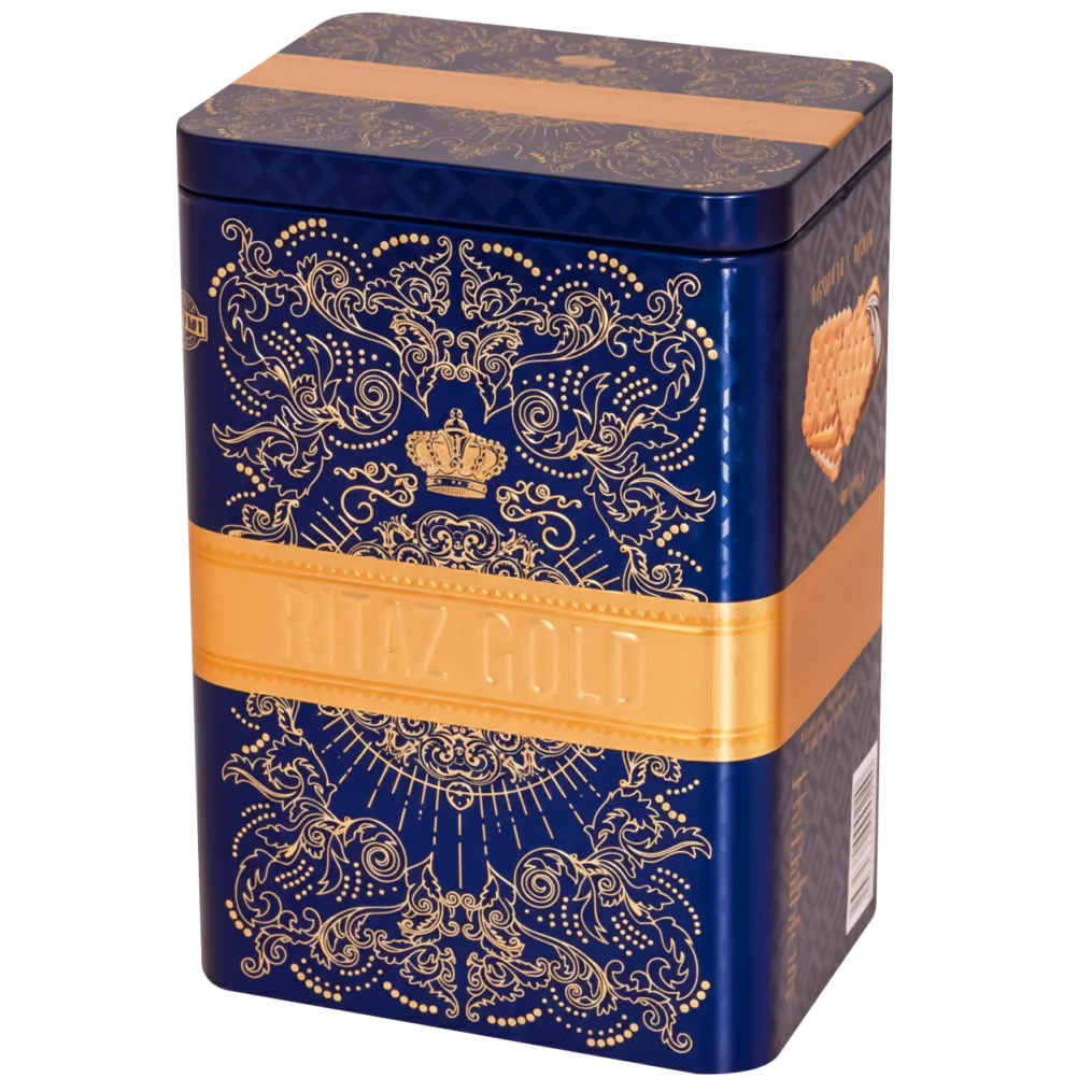 Bánh quy thập cẩm Ritaz Gold hộp thiếc 165g-4