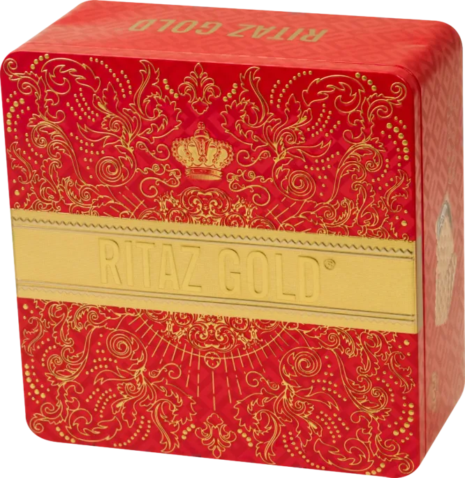 Bánh quy thập cẩm Ritaz Gold hộp thiếc 180g-2