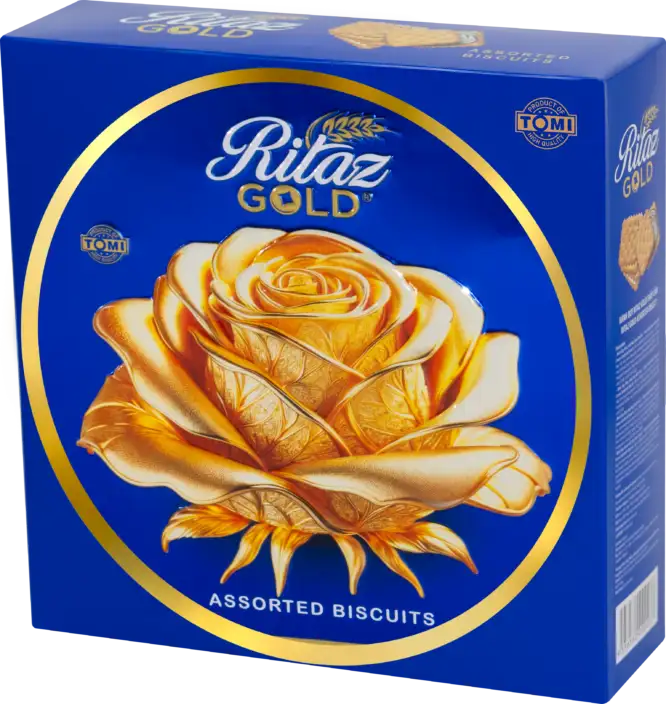Bánh quy thập cẩm Ritaz Gold hộp thiếc hoa hồng 315g-3