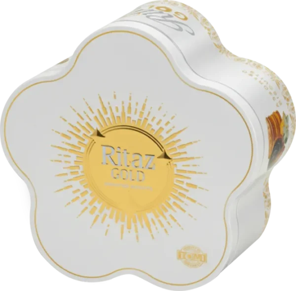 Bánh quy thập cẩm Ritaz Gold hộp thiếc mặt trời 105g - anfarm