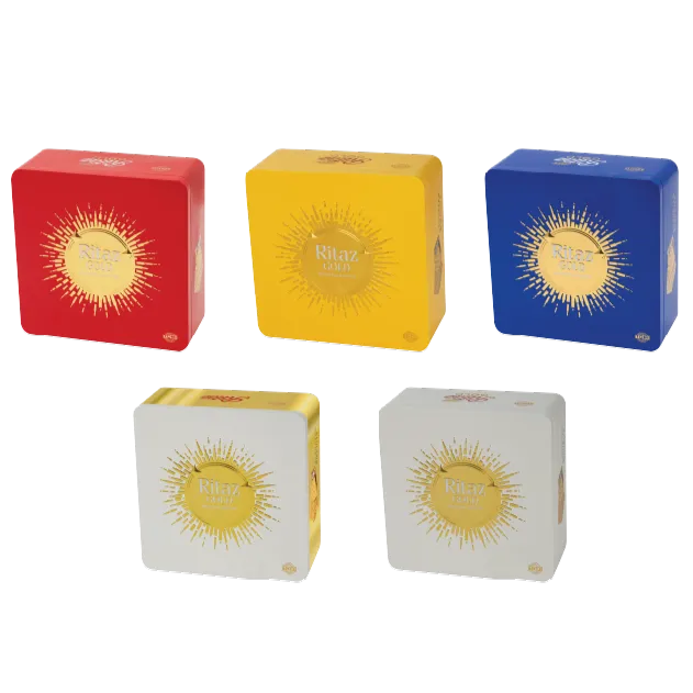 Bánh quy thập cẩm Ritaz Gold hộp thiếc mặt trời 180g-1