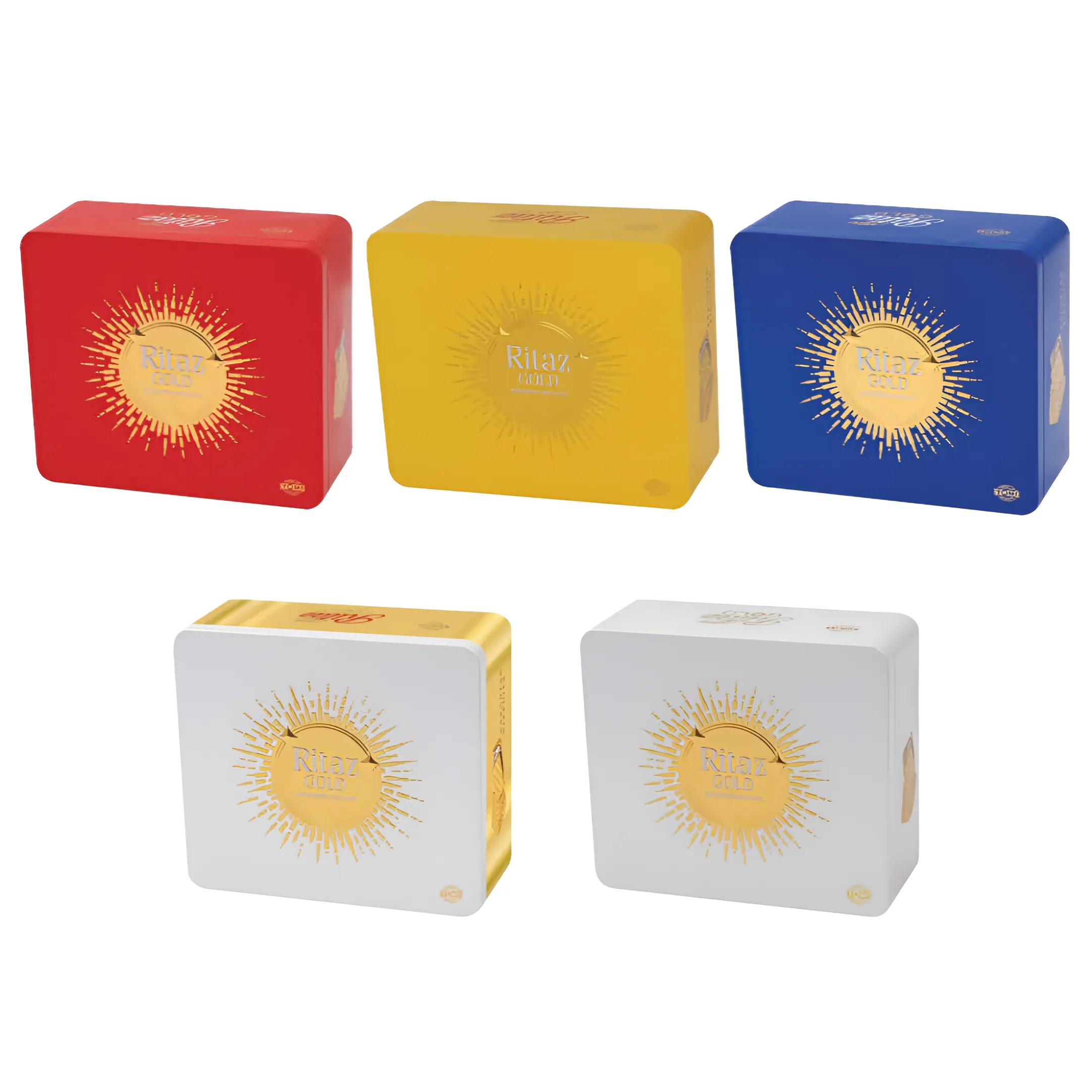 Bánh quy thập cẩm Ritaz Gold hộp thiếc mặt trời 405g-1