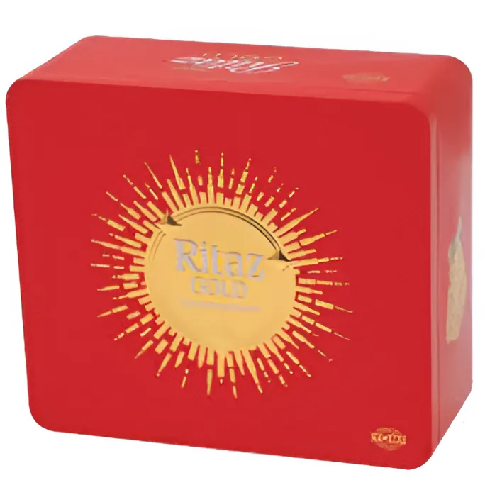 Bánh quy thập cẩm Ritaz Gold hộp thiếc mặt trời 405g-2