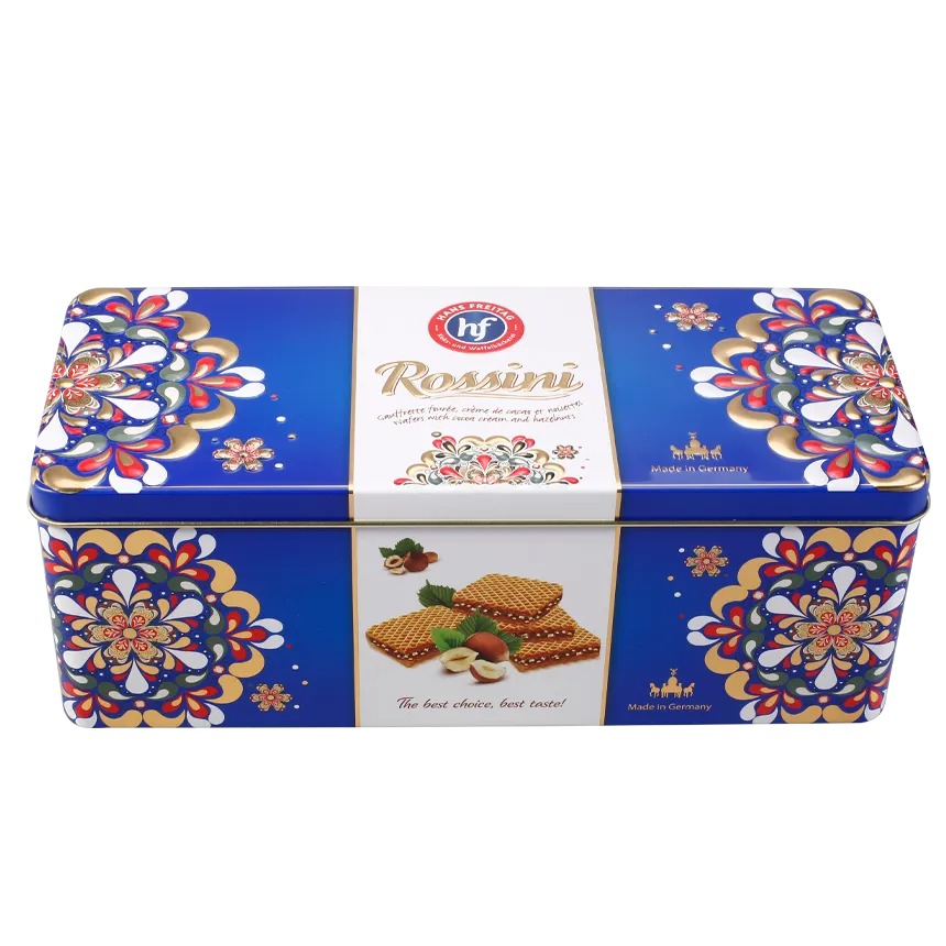 Bánh xốp Rossini Floral hộp thiếc 208g-2