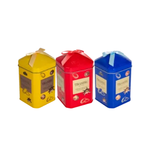 Socola Tiramisu thập cẩm bọc hạnh nhân King Henry hộp thiếc 120g - 4