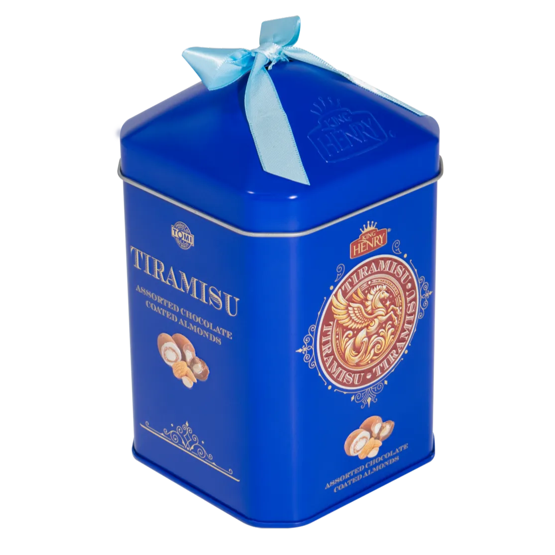 Socola Tiramisu thập cẩm bọc hạnh nhân King Henry hộp thiếc con ngựa 120g - 3